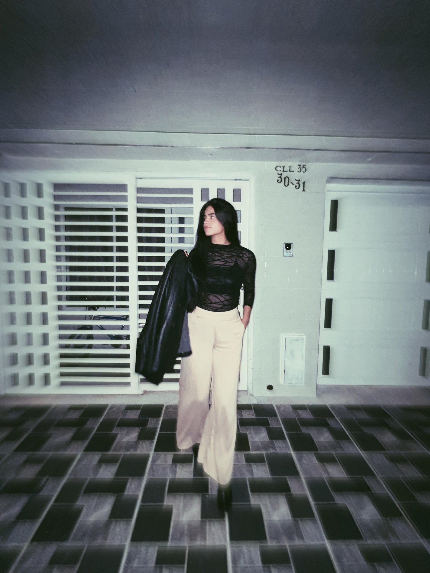 Pantalón Palazzo con Bolsillos Laterales